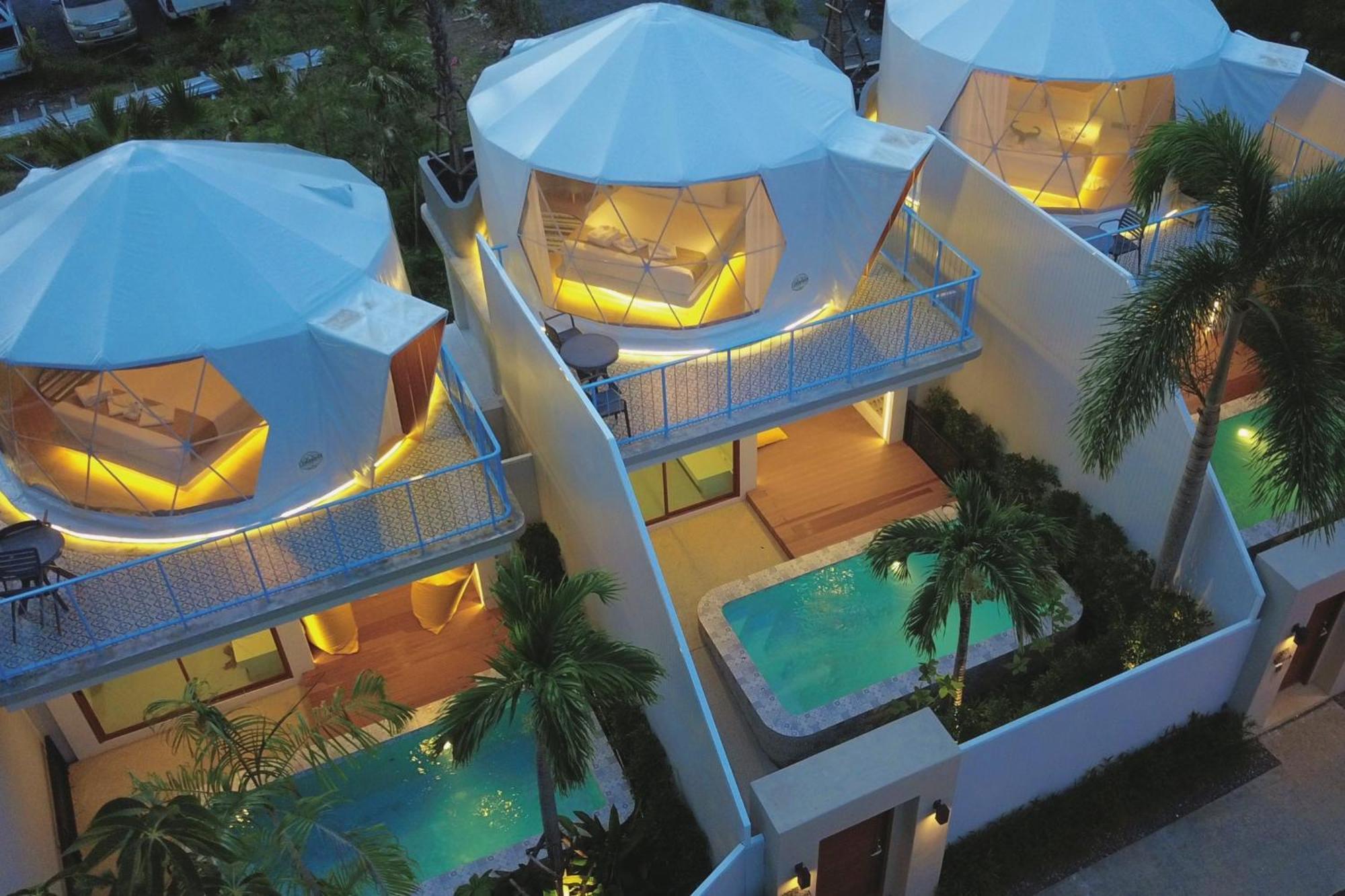 Le Resort And Villas Rawai Экстерьер фото The villas at the resort